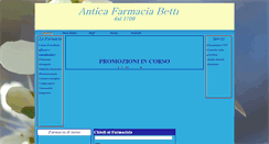 Desktop Screenshot of farmaciabetti.it